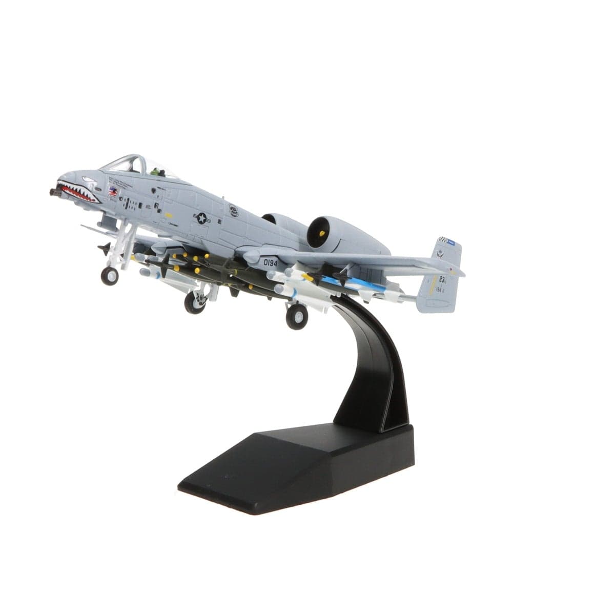 High Flying Models Die Cast Planes Fairchild A-10A Thunderbolt II 1/100 Diecast Aircraft Model