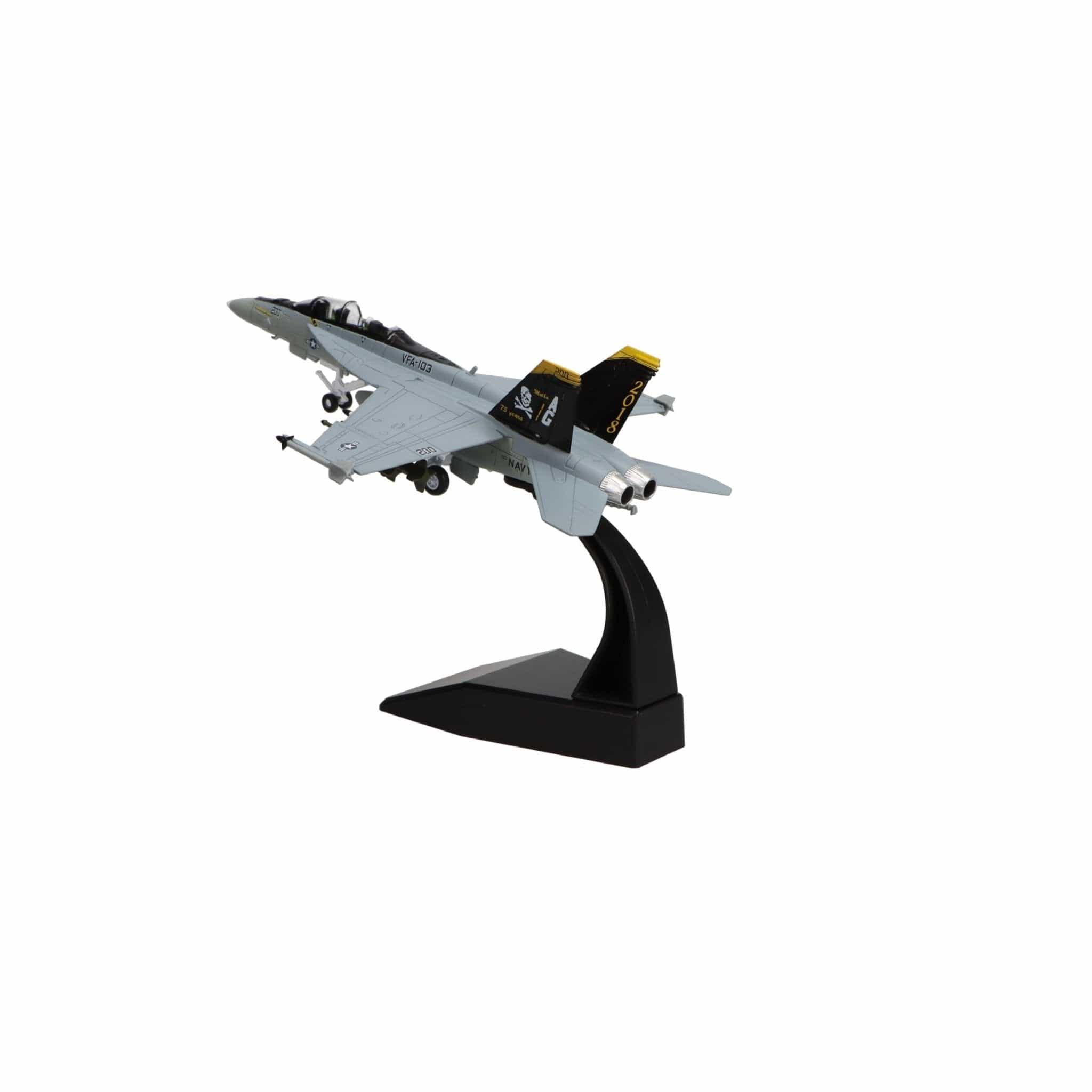 High Flying Models Die Cast Planes McDonnell Douglas F/A-18F 1/100 Diecast Aircraft Model