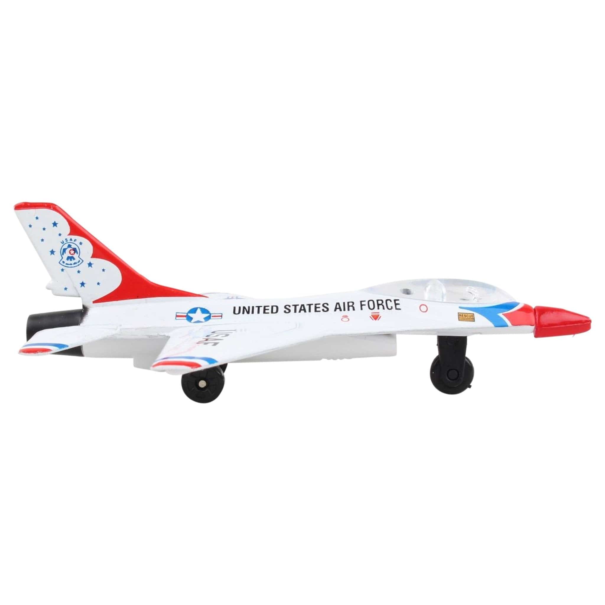 Runway 24 Die Cast Planes Runway24 F-16 Thunderbird (No Runway)