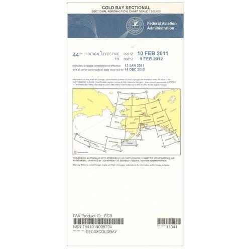 AeroNav Products FAA Alaska Charts FAA Cold Bay Sectional - 02/20/25 thru 04/17/25