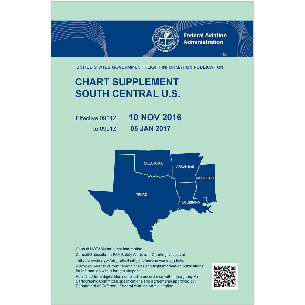 AeroNav Products FAA Chart Supplements FAA Chart Supplement SC - 02/20/25 thru 04/17/25