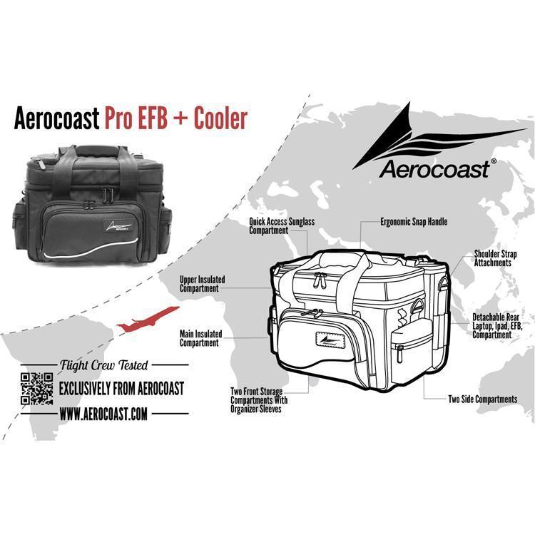 Aerocoast Flight Bags Aerocoast PRO EFB + Cooler