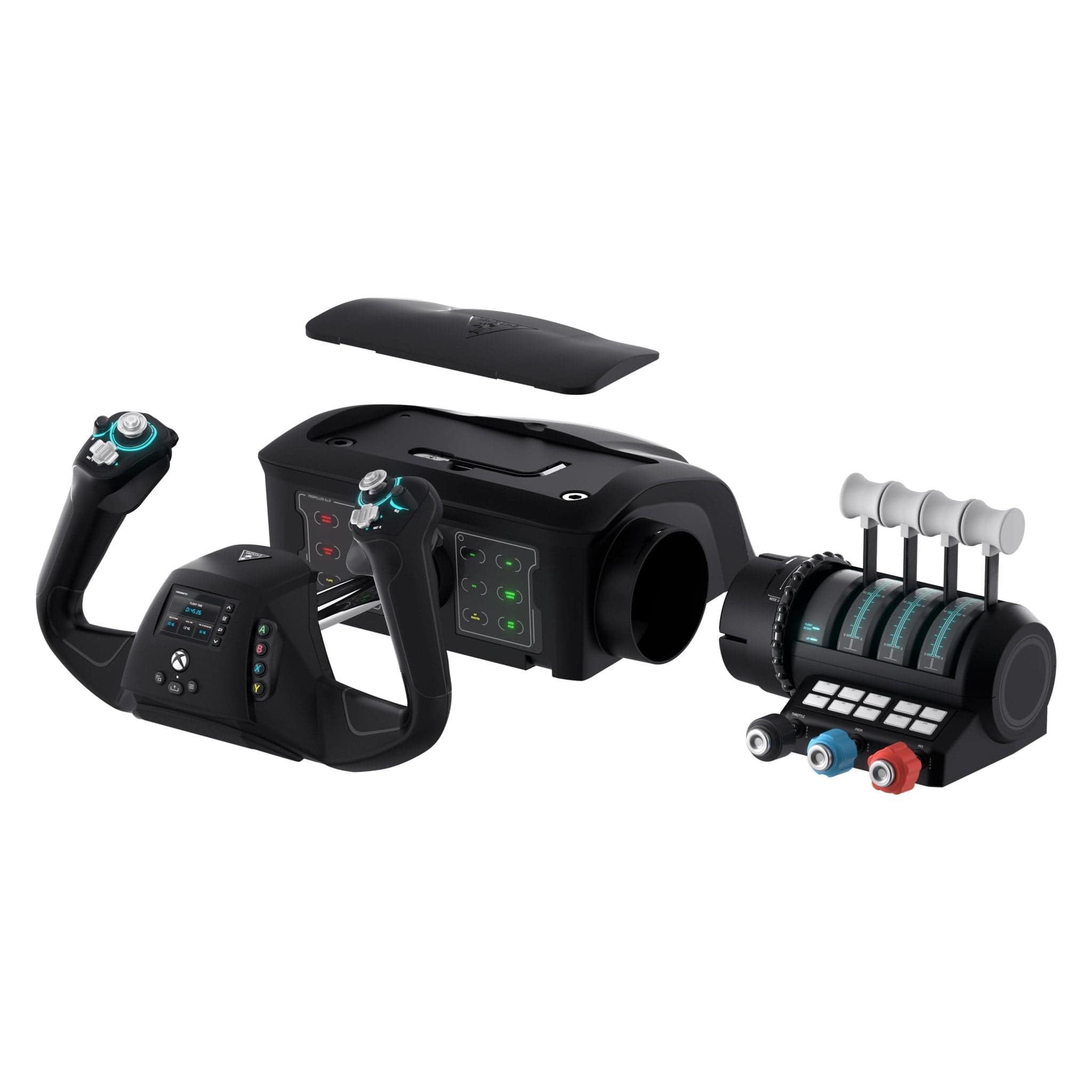 Turtle Beach Flight Simulation Turtle Beach Velocity One Flight Simulator Yoke and Throttle