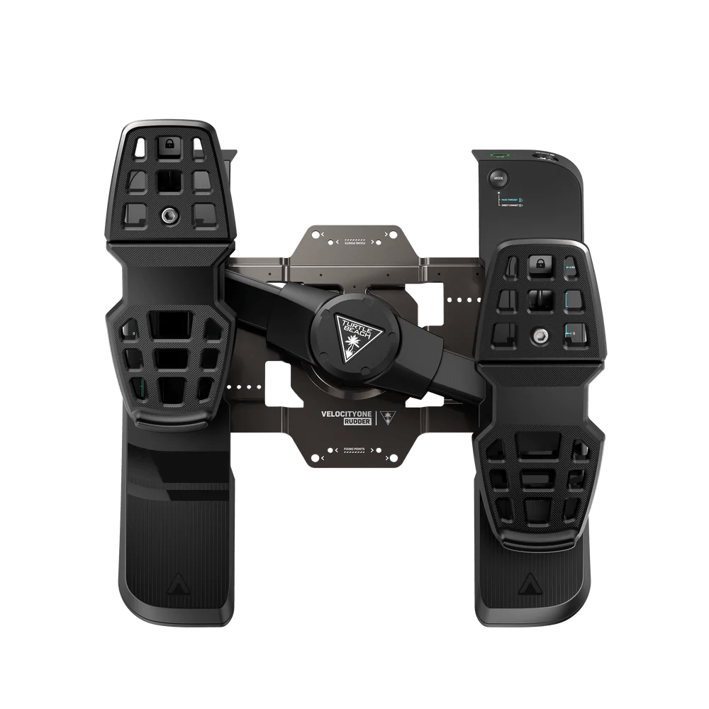 Turtle Beach Flight Simulation Turtle Beach VelocityOne Rudder Universal Rudder Pedals for Xbox Series X|S, Xbox One and Windows PCs with Adjustable Brakes