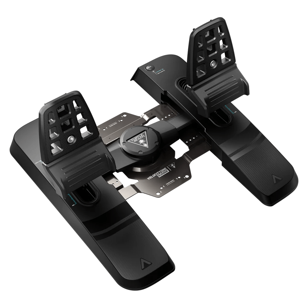 Turtle Beach Flight Simulation Turtle Beach VelocityOne Rudder Universal Rudder Pedals for Xbox Series X|S, Xbox One and Windows PCs with Adjustable Brakes