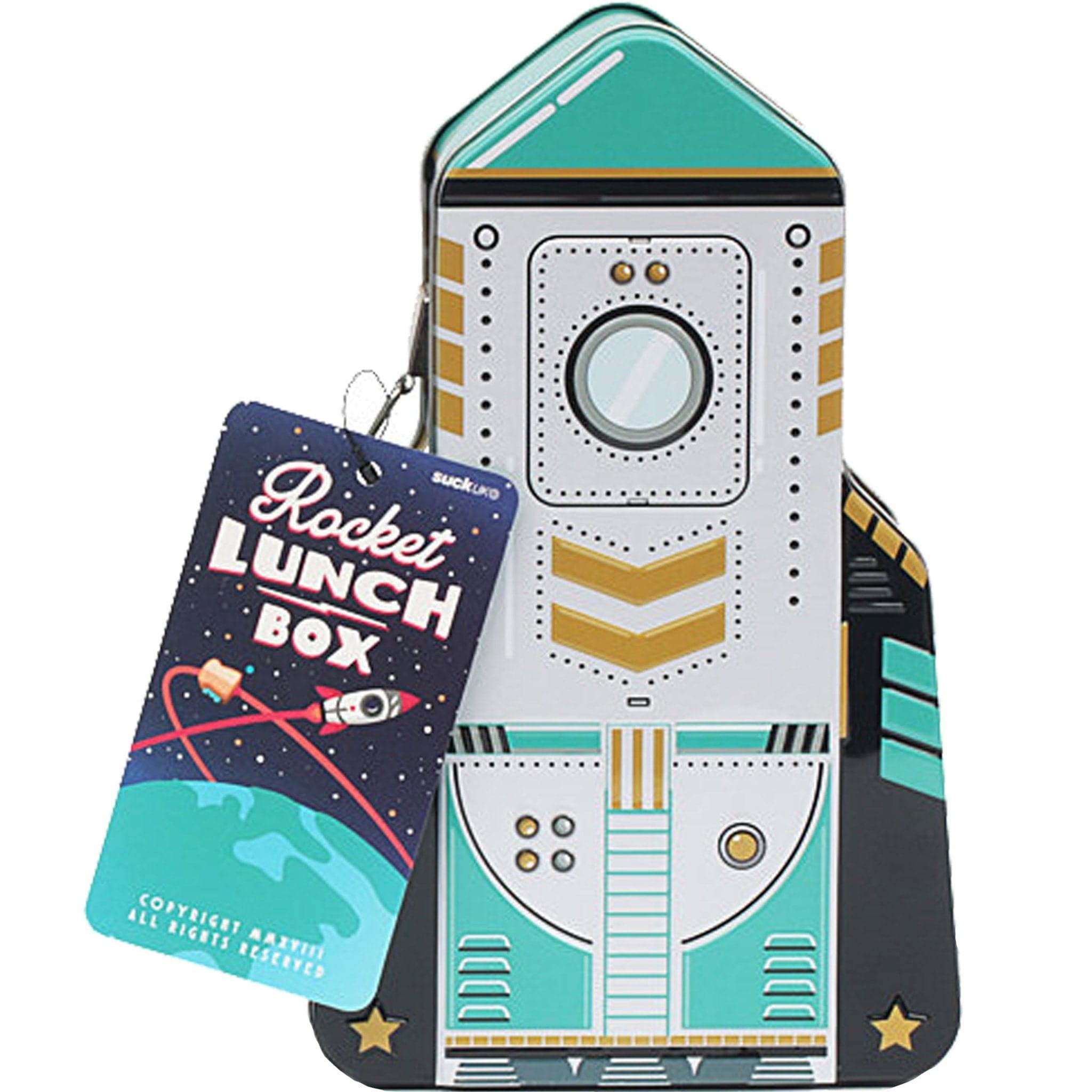 Suck UK Food & Water Rocket Lunch Box