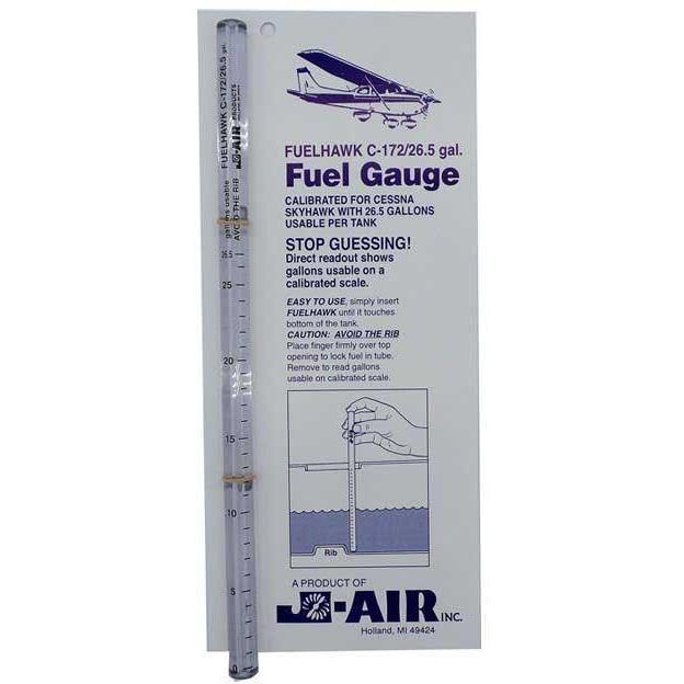 FuelHawk Fuel Testers Cessna 172 26 Gallon FuelHawk Fuel Gauges