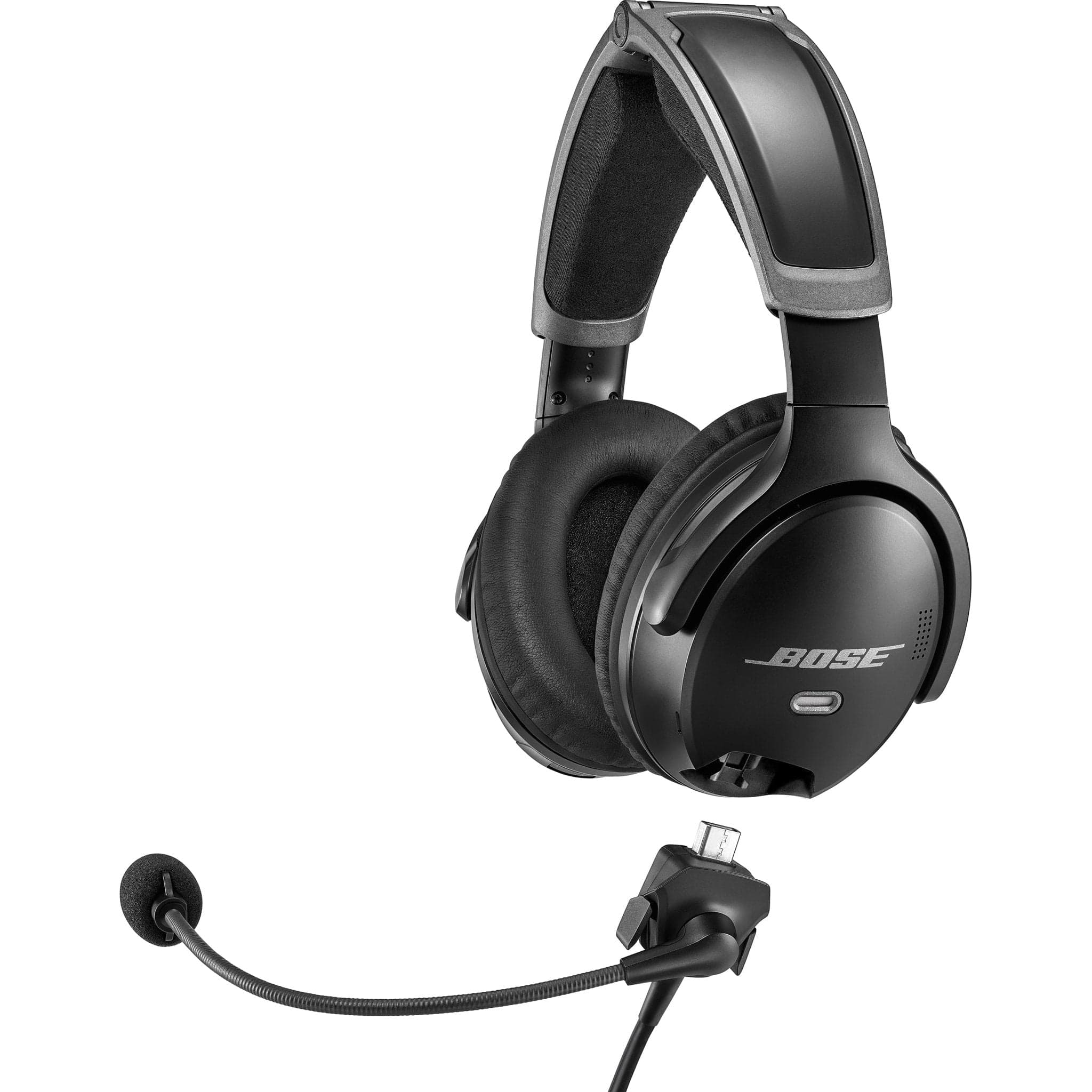 Bose Headsets Bose A30 Aviation ANR Headset (Dual Plug Battery Power General Aviation) with Bluetooth