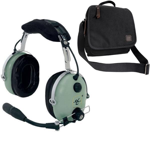 David Clark Headsets David Clark H10-60 Passive Headset & Headset Bag Combo