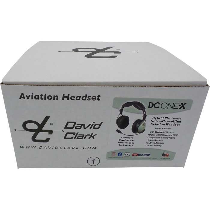 David Clark Headsets David Clark One-X Dual Plug ANR Headset with Bluetooth