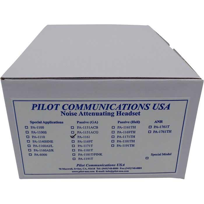 Pilot USA Headsets Pilot USA PA-1161 Passive Headset