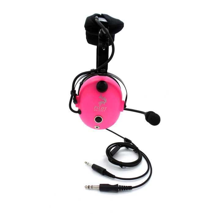 Pilot USA Headsets Pink Pilot USA PA-1181T Women's Passive Headset