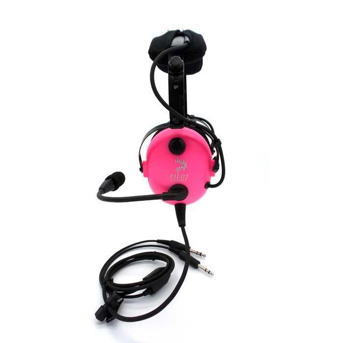 Pilot USA Headsets Pink Pilot USA PA-1181T Women's Passive Headset