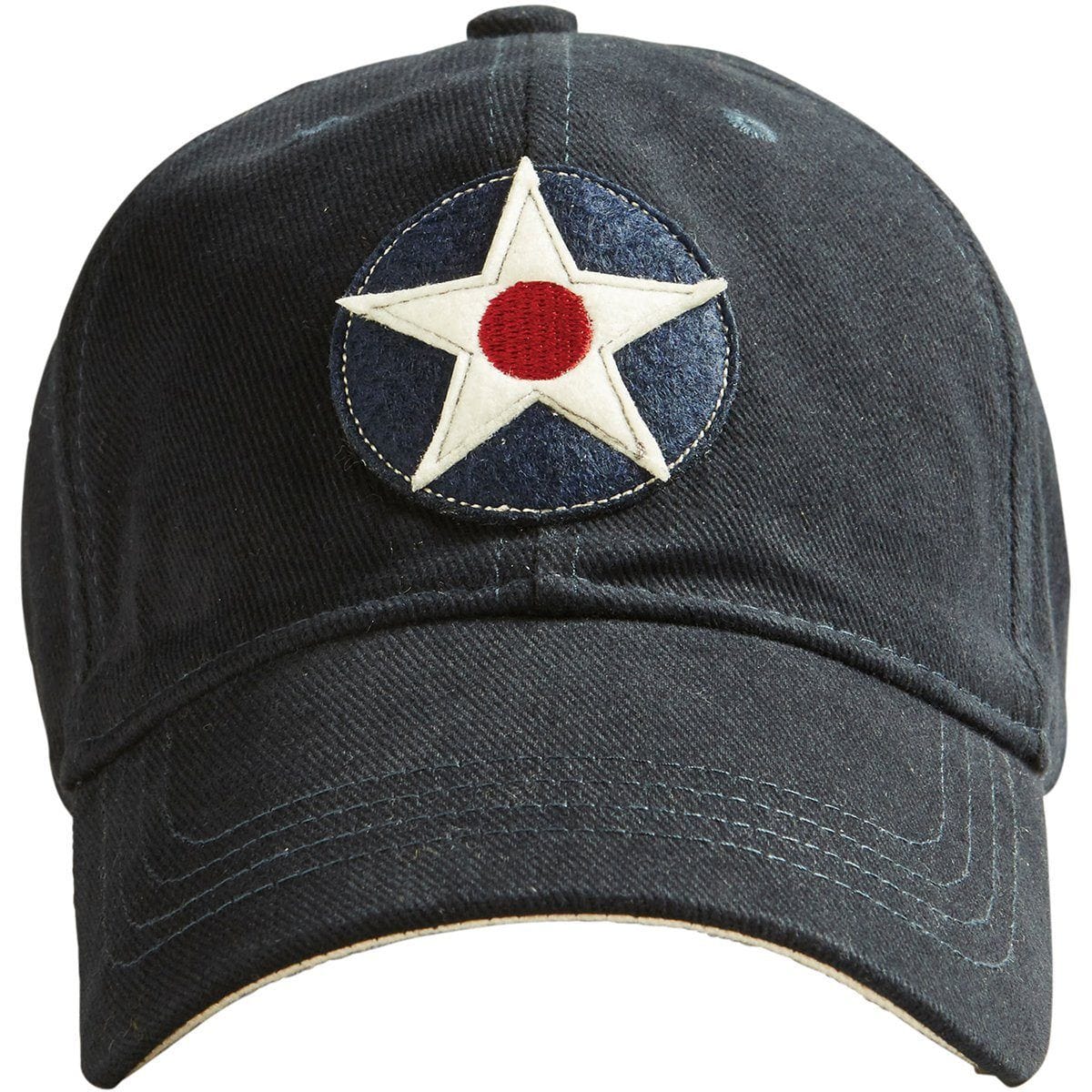 Red Canoe - National Heritage Brands Headwear Blue Red Canoe US Roundel Ball Cap