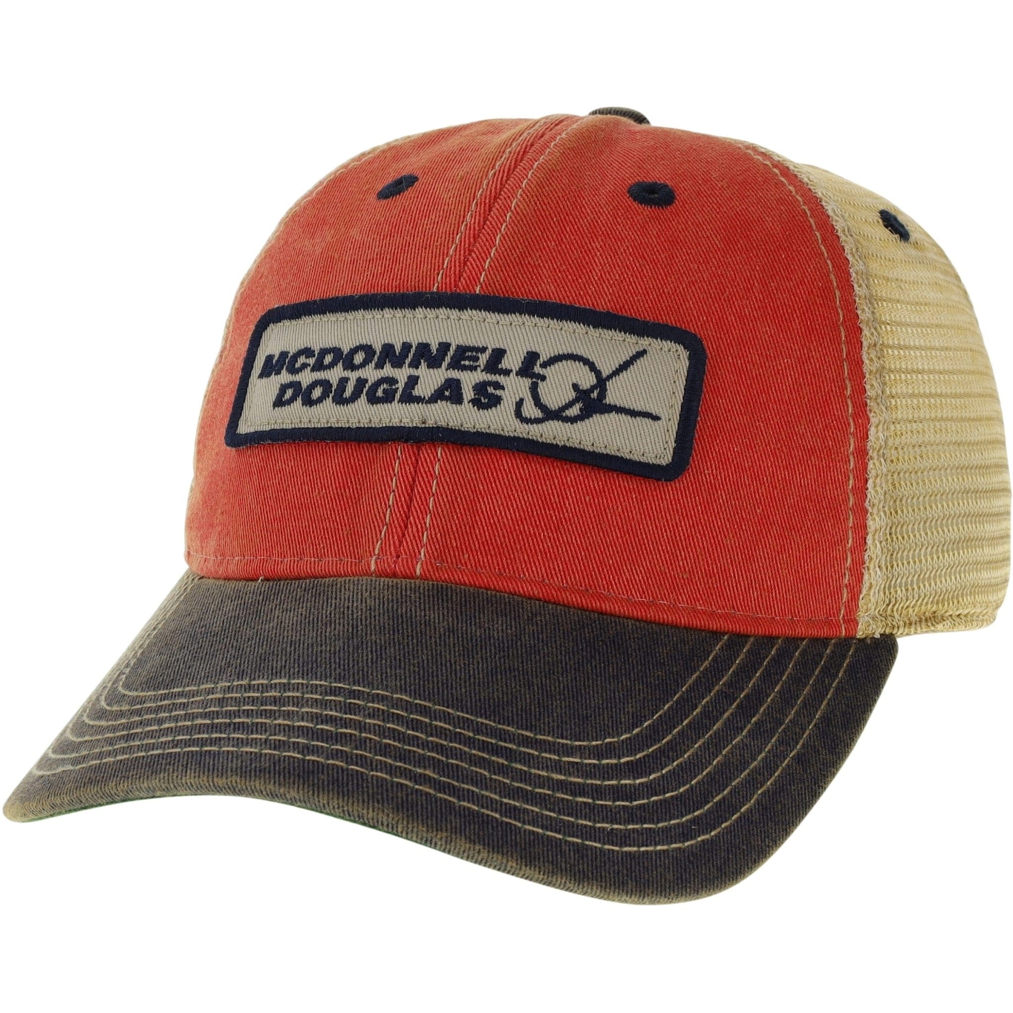 Aeroplane Apparel Company Headwear McDonnell Douglas Patch Officially Licensed Trucker Cap