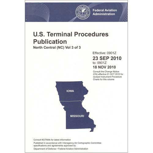 AeroNav Products IFR Terminal Procedures Publications Bound FAA Terminal Procedures NC Vol 3 Bound 02/20/25 thru 04/17/25