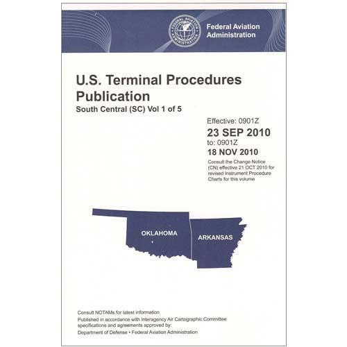 AeroNav Products IFR Terminal Procedures Publications Bound FAA Terminal Procedures SC Vol 1 Bound - 02/20/25 thru 04/17/25