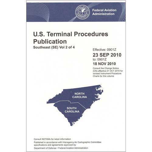 AeroNav Products IFR Terminal Procedures Publications Bound FAA Terminal Procedures SE Vol 2 Bound - 02/20/25 thru 04/17/25