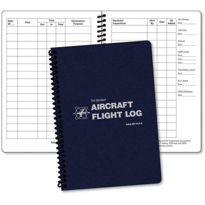 ASA Logbooks ASA Aircraft Flight Log