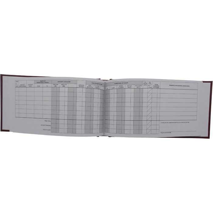 ASA Logbooks ASA Standard Pilot Logbook (Burgundy)