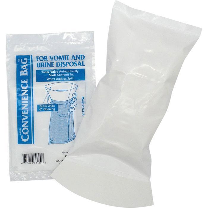 GKR Industries Motion Sickness & Relief Convenience Bag for Motion Sickness and Urine Disposal