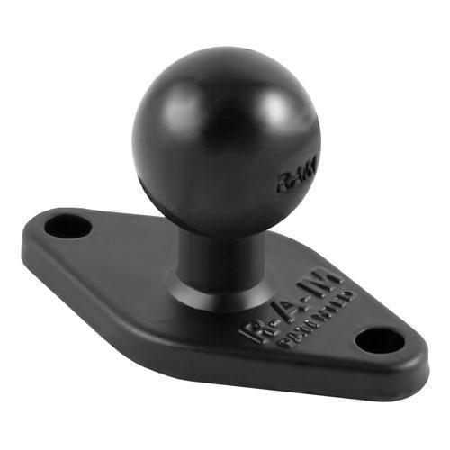 RAM Mount Mounts RAM 2.43" x 1.31" Diamond Ball Base with 1" Ball RAM-B-238U