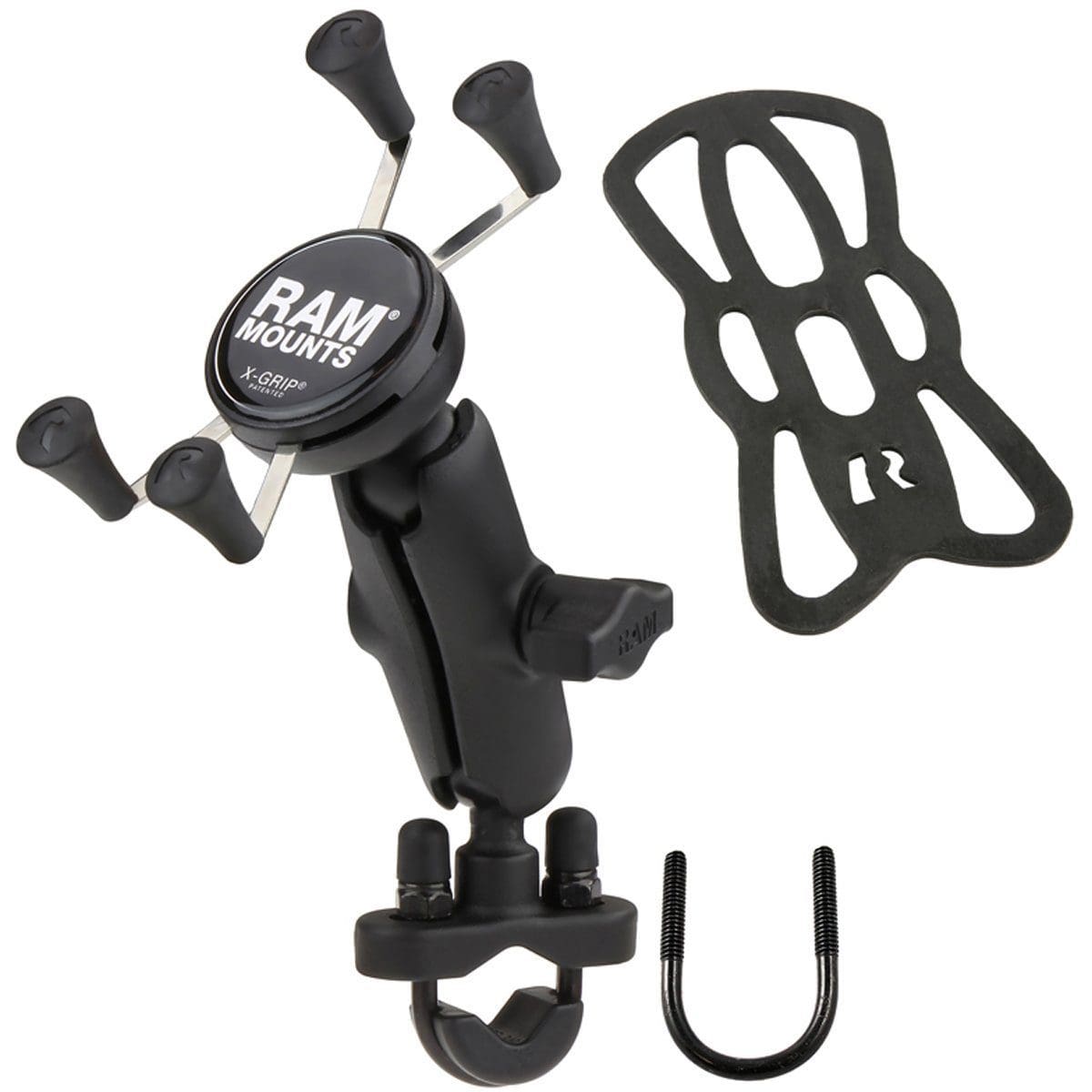 RAM Mount Mounts RAM X-Grip Phone Mount with Handlebar U-Bolt Base RAM-B-149Z-UN7U