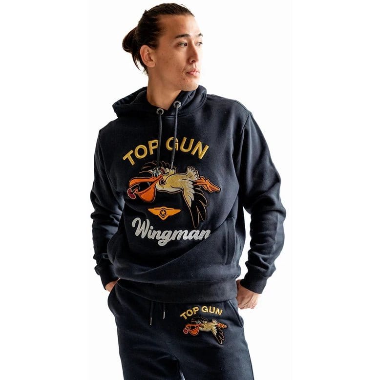 Top Gun Outerwear Large / Black Top Gun Official Wingman Hoodie