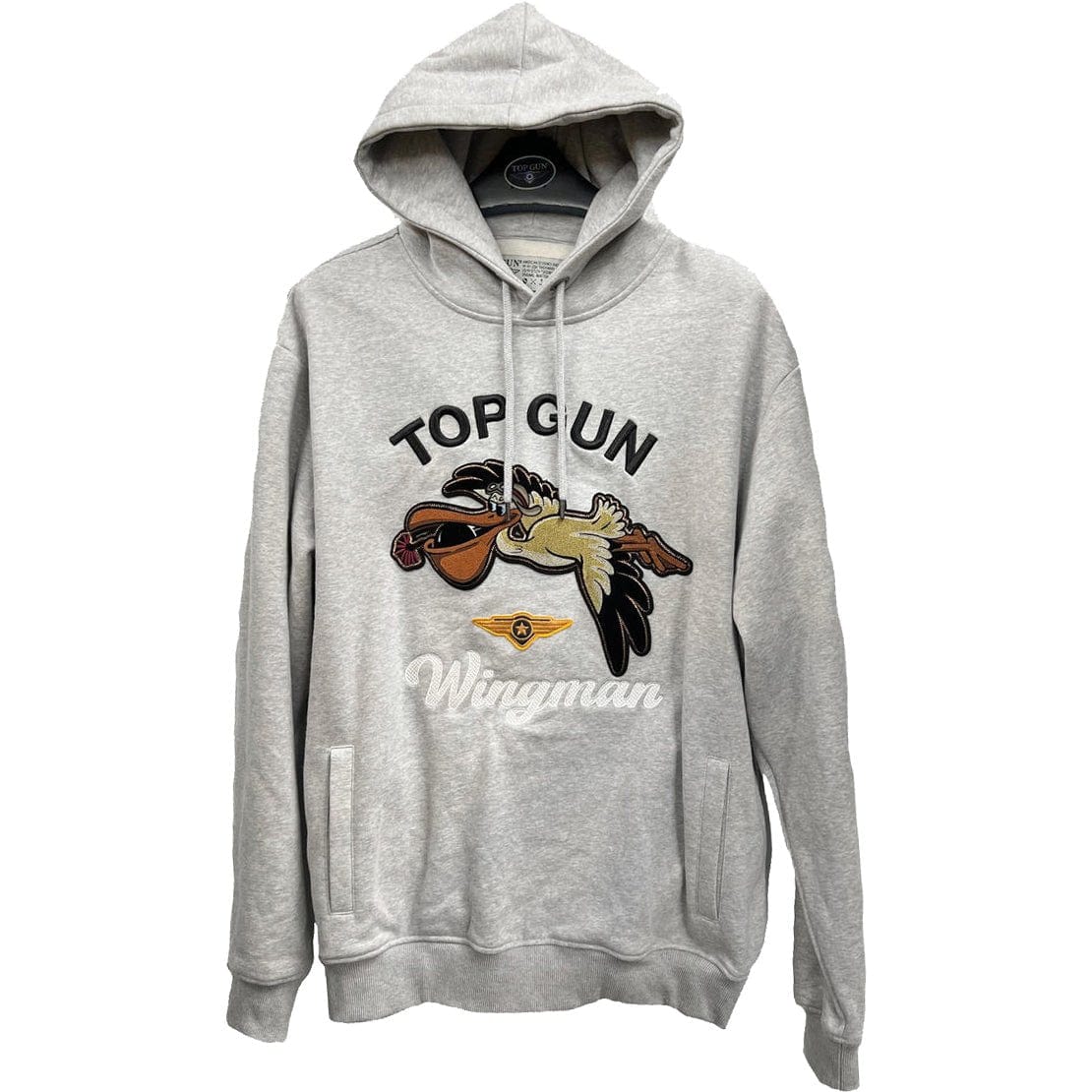 Top Gun Outerwear Small / Grey Top Gun Official Wingman Hoodie