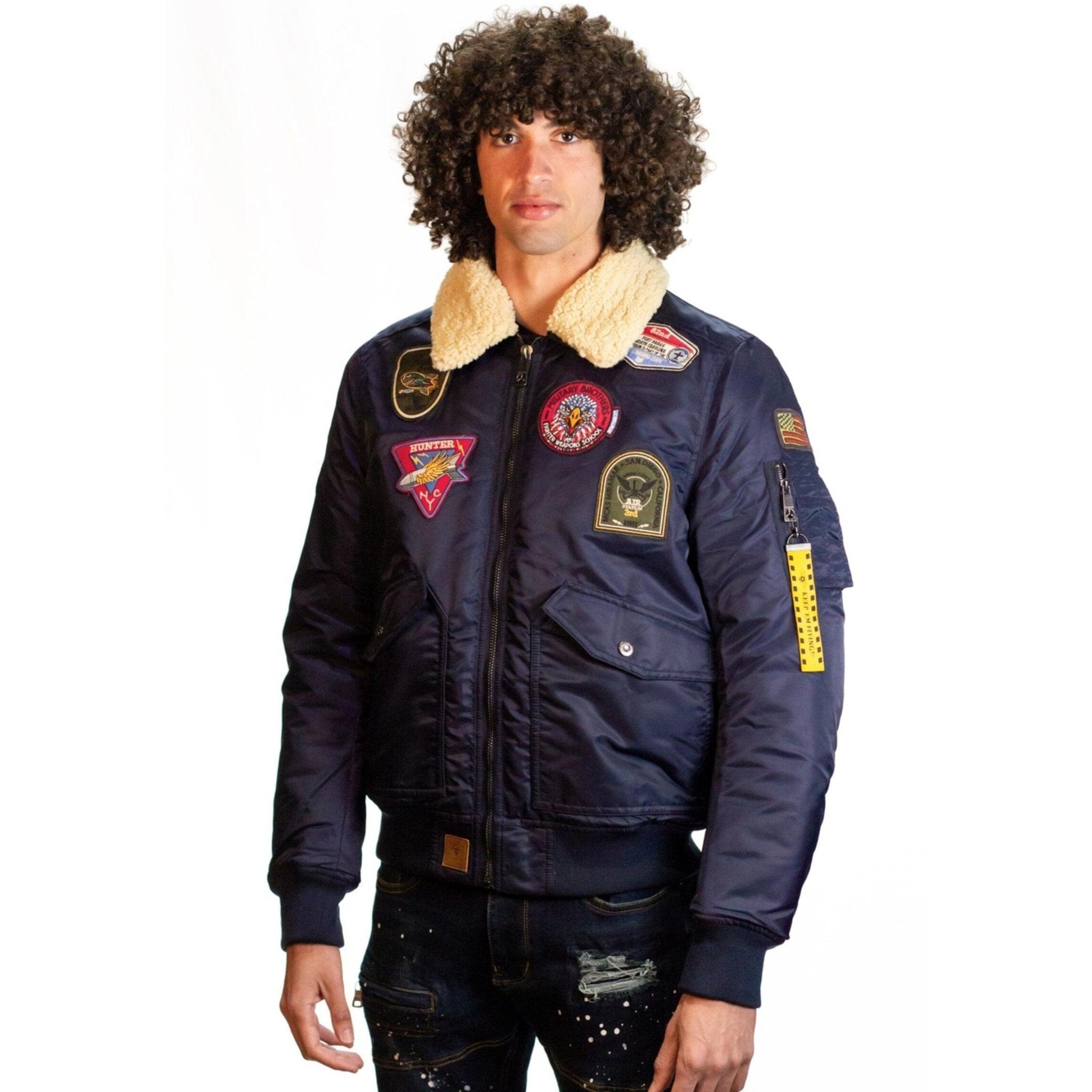 Top Gun Outerwear Small / Navy Top Gun® Official CWU-45P Military Brothers Nylon Jacket