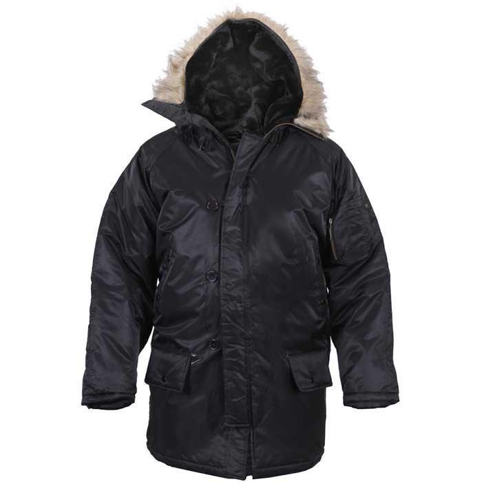 Rothco Outerwear XSmall / Black N-3B Snorkel Parka