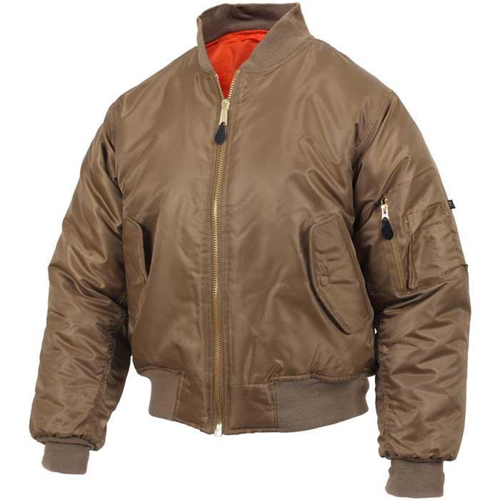 Rothco Outerwear XSmall / Coyote Brown Rothco MA-1 Nylon Flight Jacket