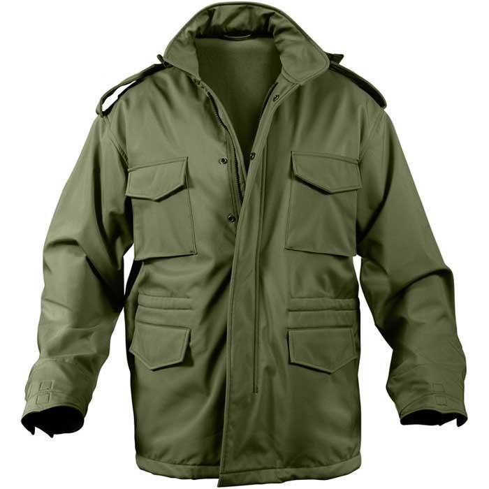 Rothco Outerwear XSmall / Olive Soft Shell Tactical M-65 Field Jacket