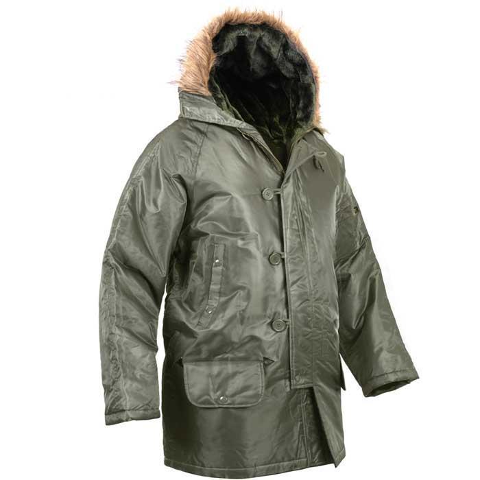 Rothco Outerwear XSmall / Sage Green N-3B Snorkel Parka