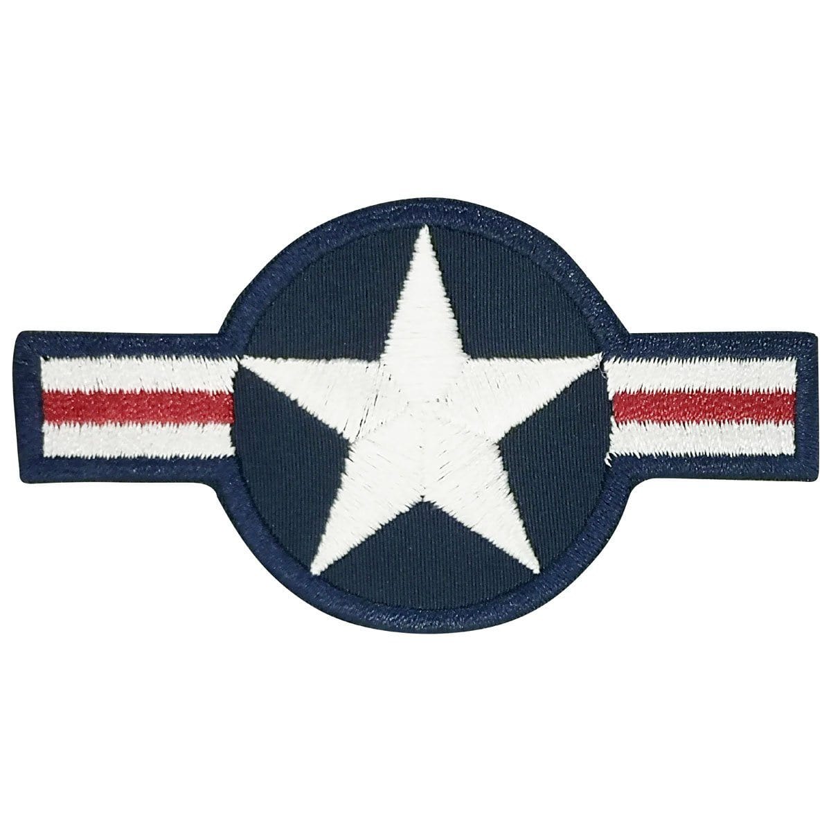 Aeroplane Apparel Company Pins Patches Lanyards Keychains USAF Roundel Current Embroidered Patch (Iron On Application)