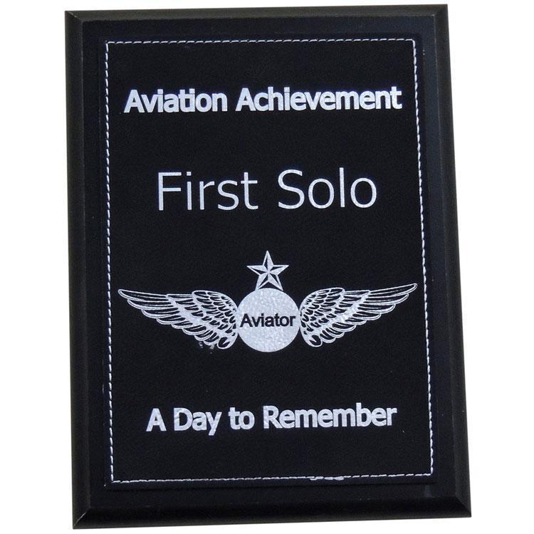 PilotMall.com Plaques First Solo Aviation Achievement Plaque