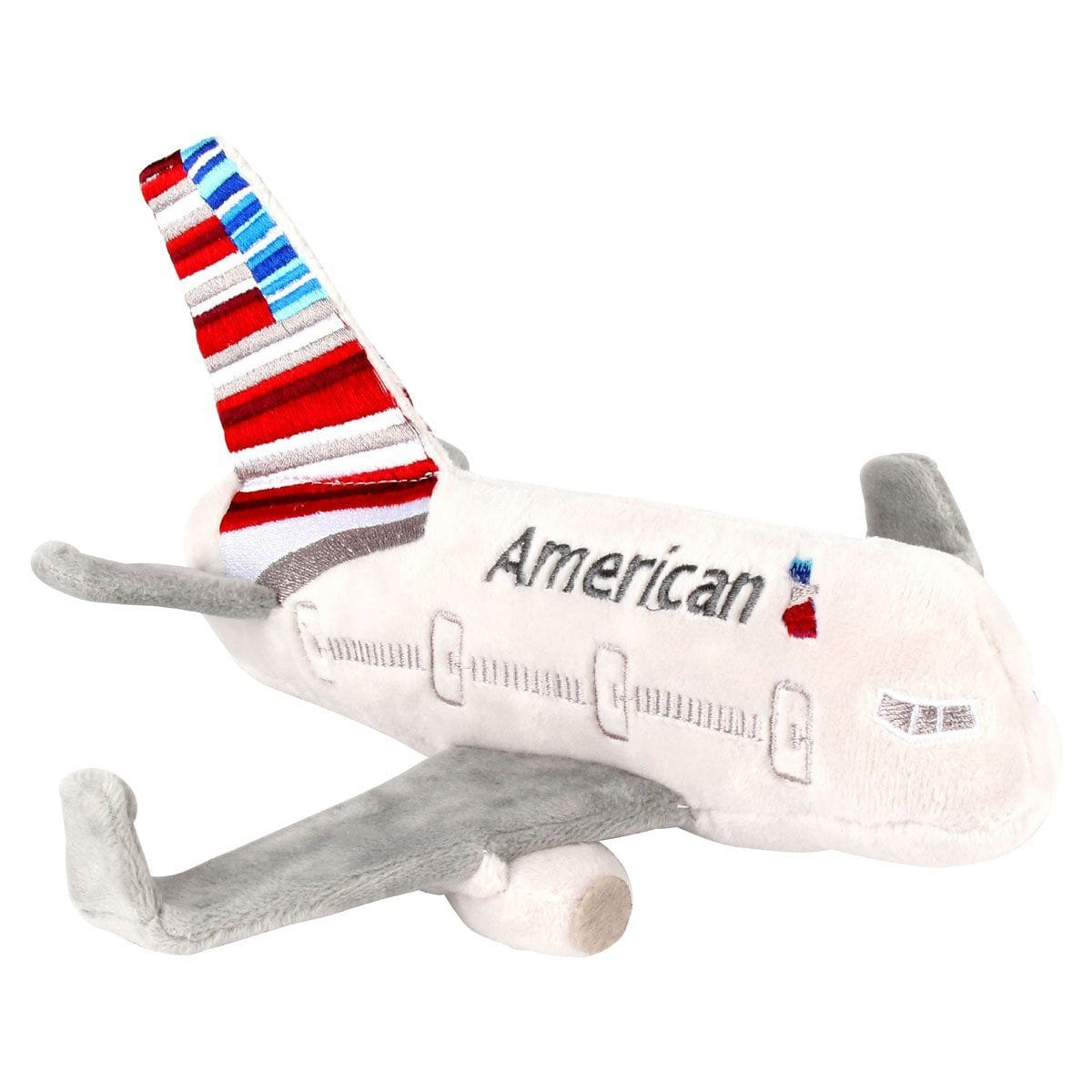 Daron Worldwide Trading Plush American Airlines Plush Airplane Toy