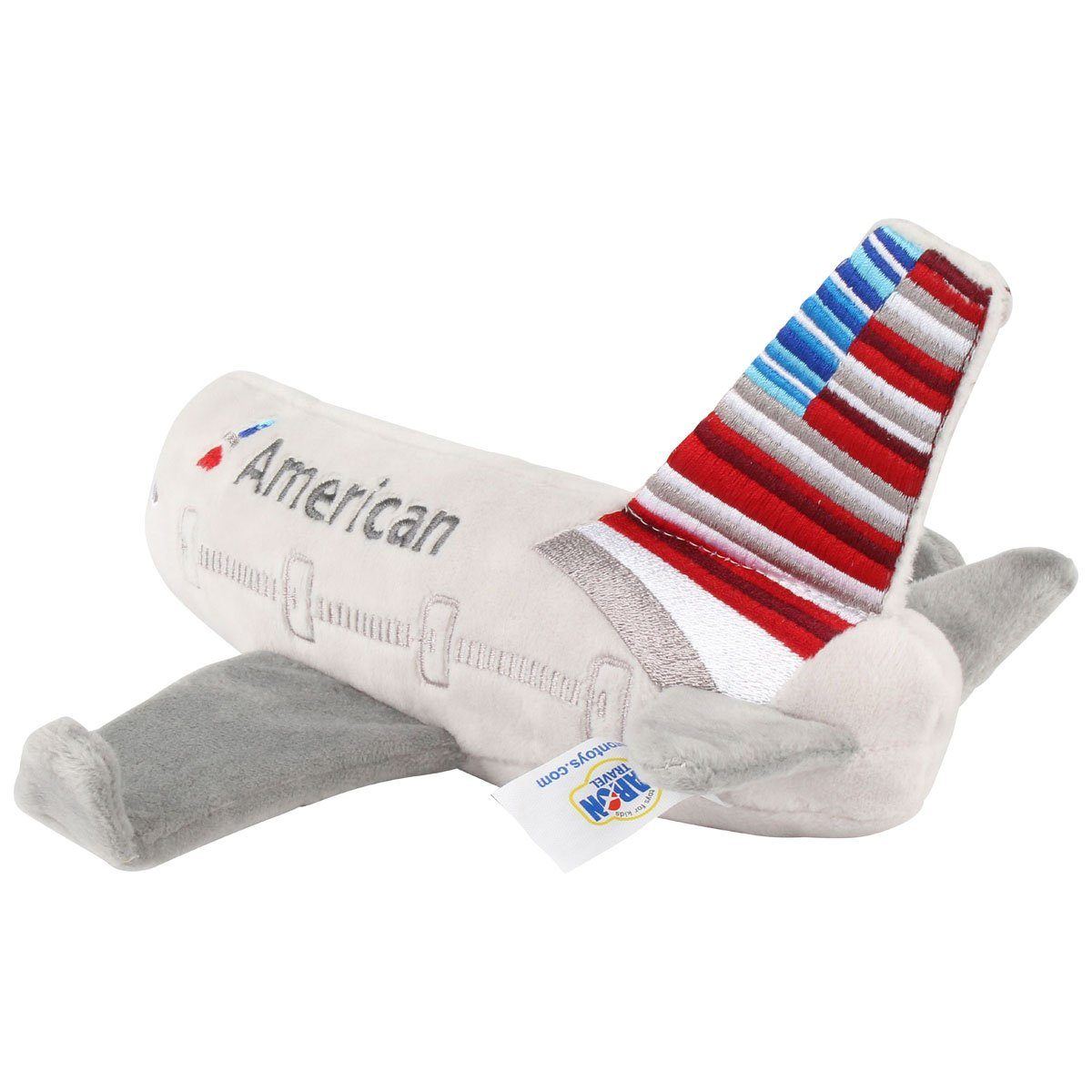 Daron Worldwide Trading Plush American Airlines Plush Airplane Toy