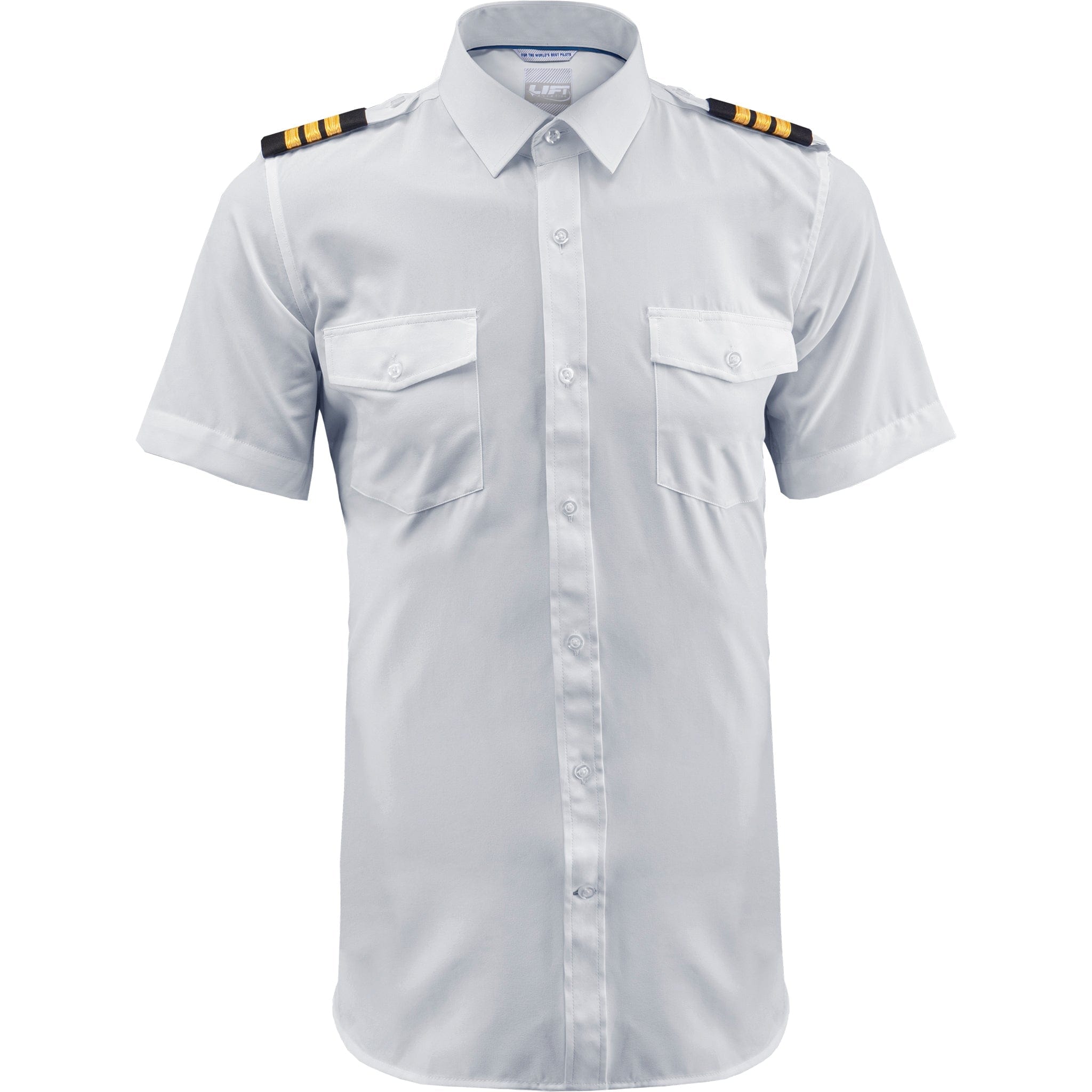 Lift Aviation Professional Pilot Lift Aviation Flextech Professional Pilot Short Sleeve Shirt