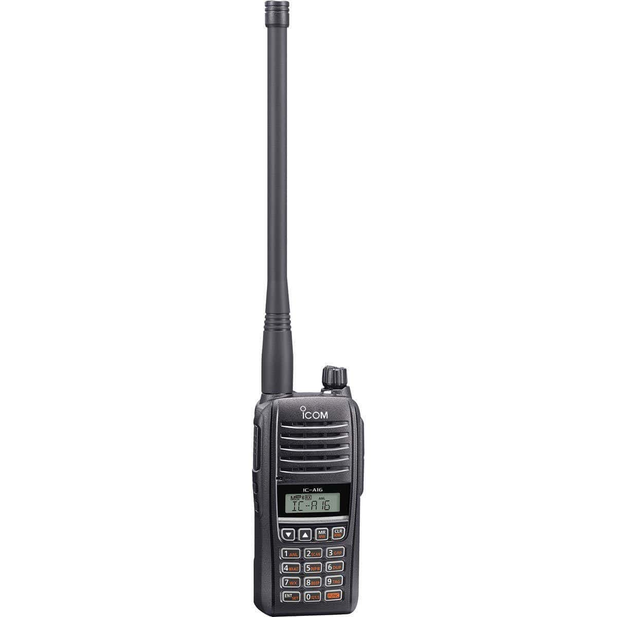 Icom Radios Icom IC-A16B (COM) Handheld VHF Transceiver with Bluetooth