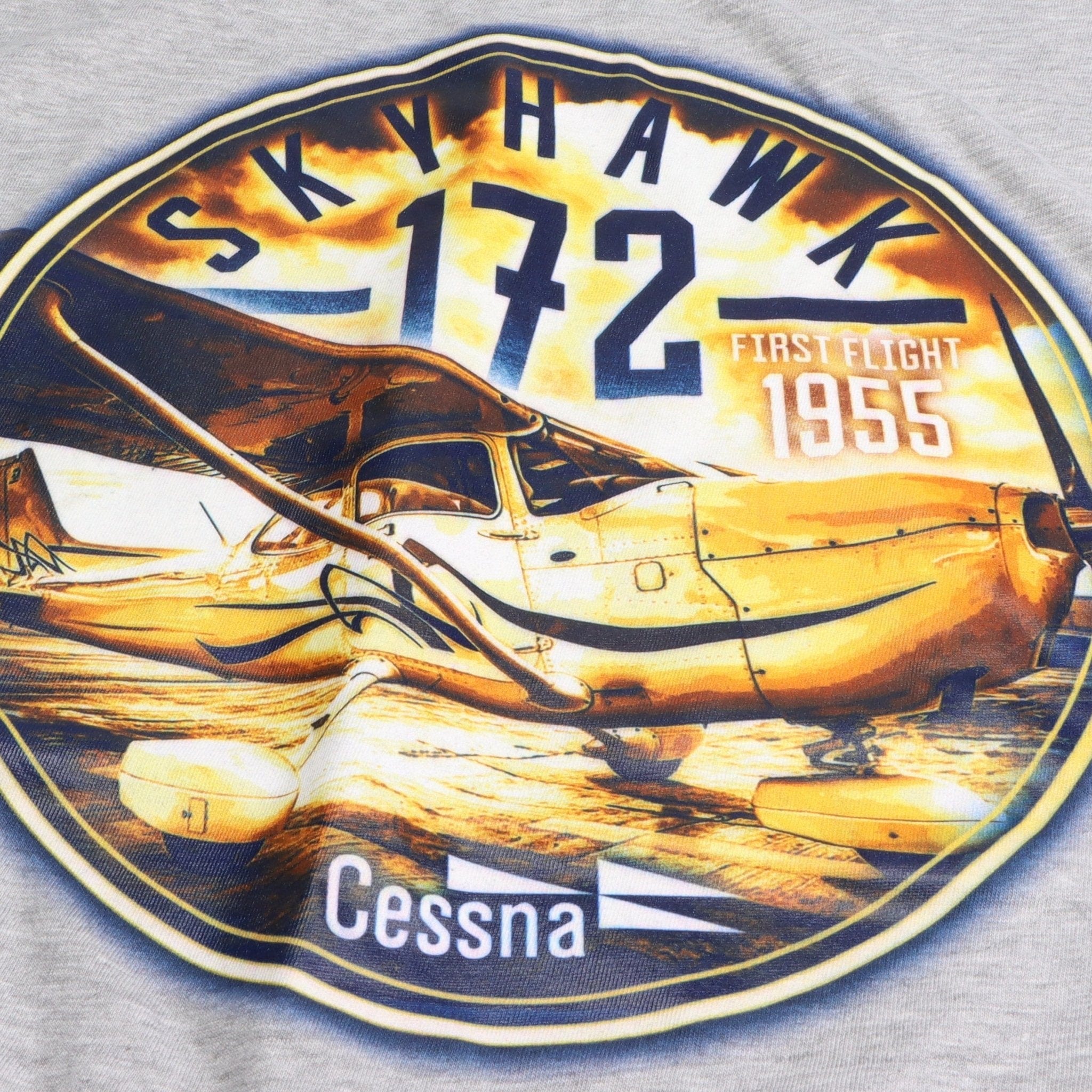 Aeroplane Apparel Company Shirts Cessna 172 Officially Licensed T-Shirt