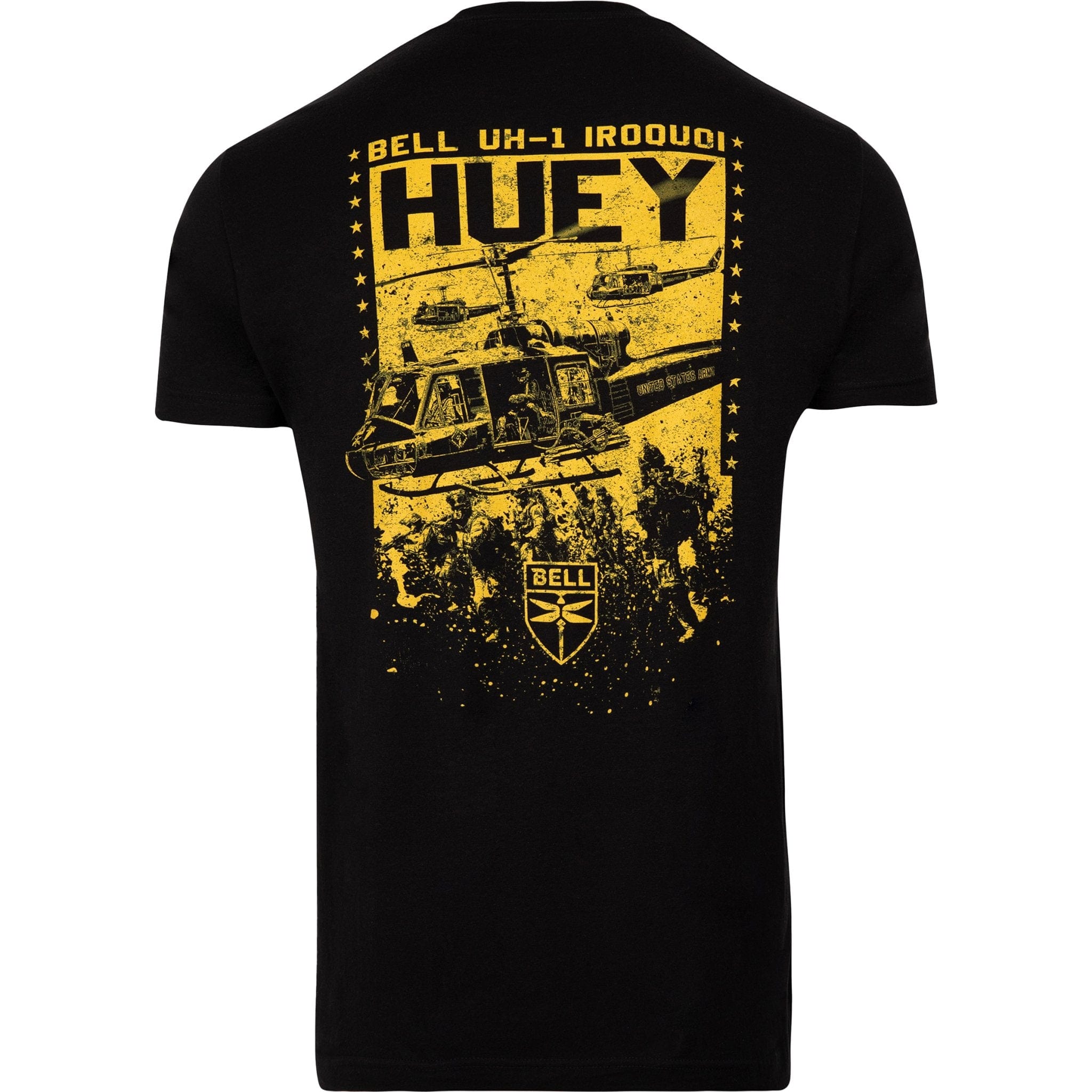 Aeroplane Apparel Company Shirts Small / Black Bell UH-1 Huey Officially Licensed T-Shirt