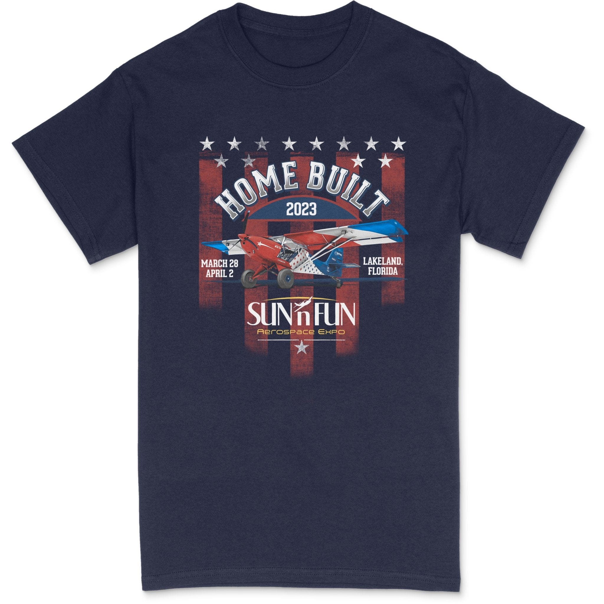 SUN 'n FUN Shirts Small / Navy Homebuilt SUN 'n FUN 2023 T-Shirt