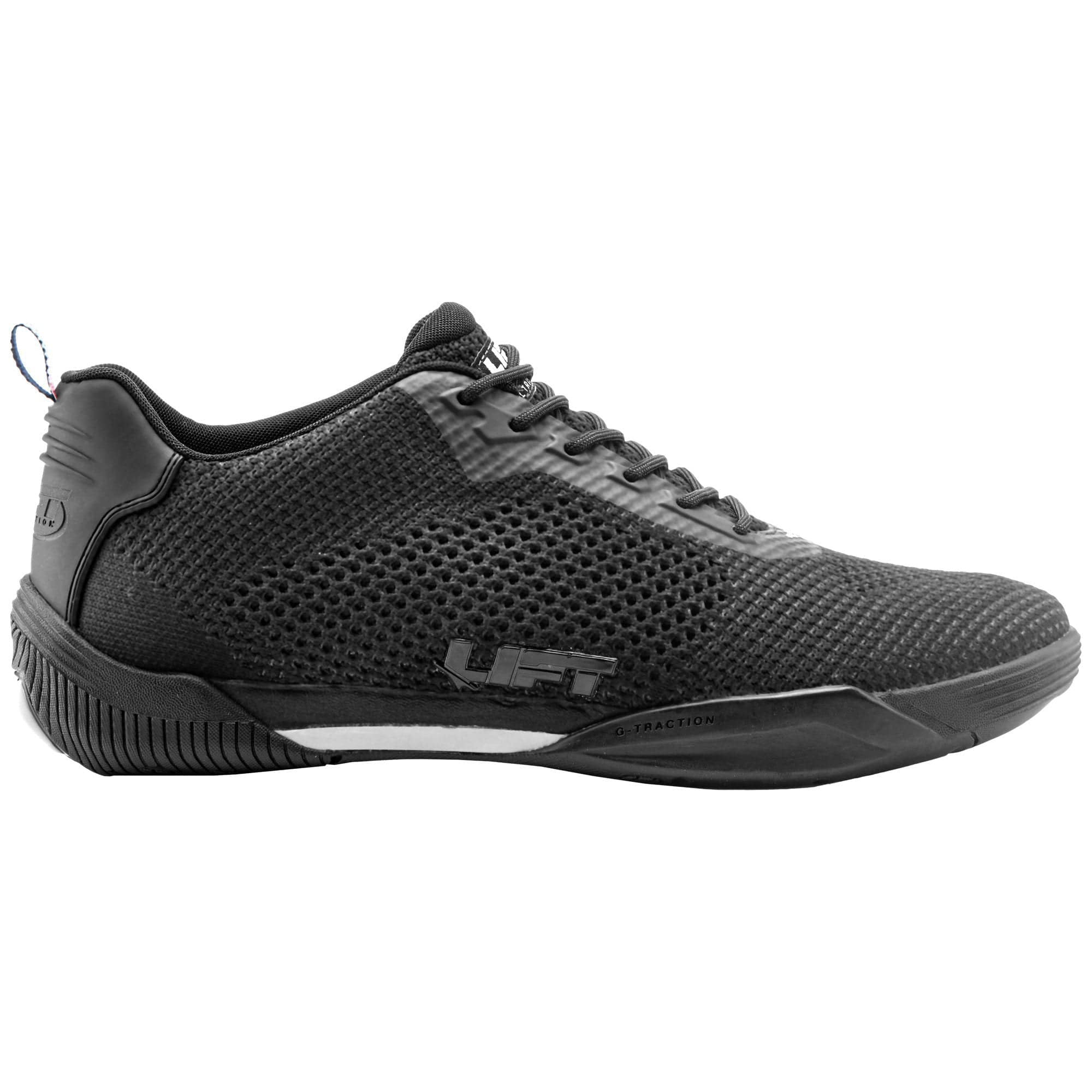 Lift Aviation Sneakers Lift Aviation Air Boss Black Ultraknit (Normal Width) Pilot Shoes