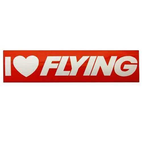 Flying Aero Shop Souvenirs I Love Flying Bumper Stickers