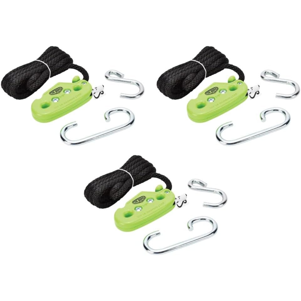 Tie Boss Tie Downs Chocks & Gust Locks Tie Boss Aircraft Tie Down Set of 3 with Tactical Tool Bag