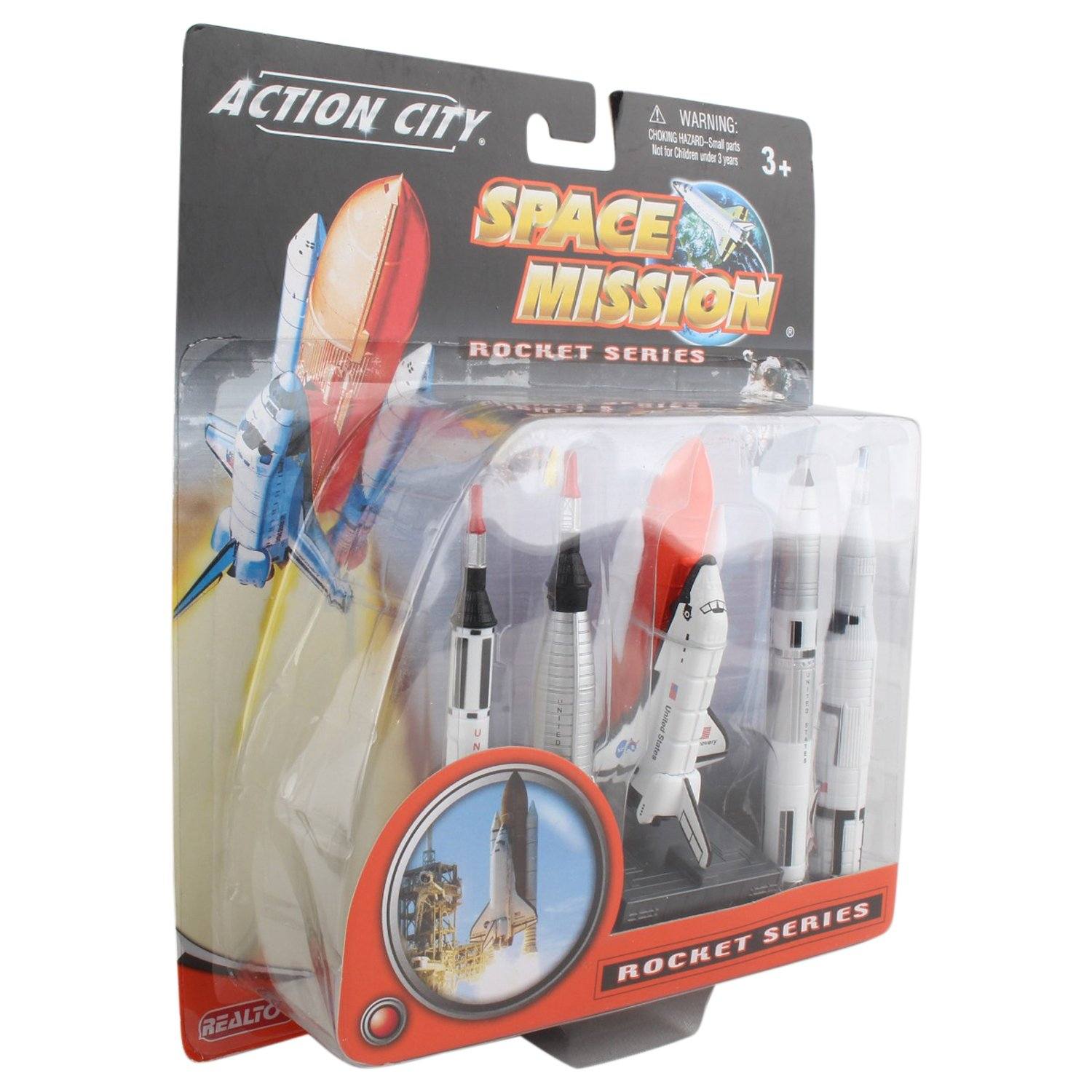 Daron Worldwide Trading Vehicle Playsets Space Shuttle And Rockets Gift Pack