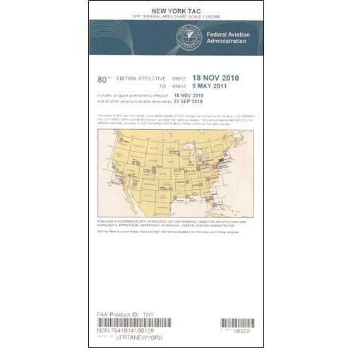 AeroNav Products VFR Terminal Aeronautical Charts FAA New York Terminal - 02/20/25 thru 04/17/25